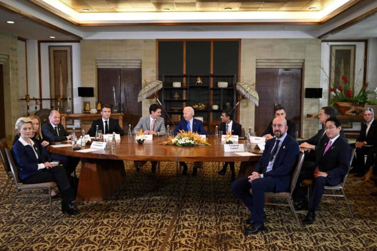 Líderes europeus no G20 realizam hoje uma reunião sobre explosão na Polónia&nbsp;