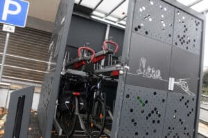 Câmara de Famalicão instala 'garagem' para bicicletas na estação