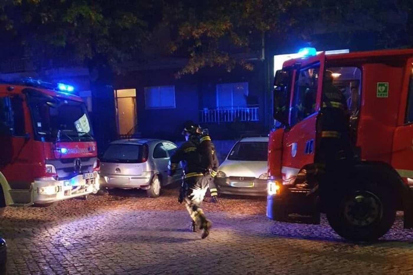 Incêndio em Braga deixa família desalojada&nbsp;