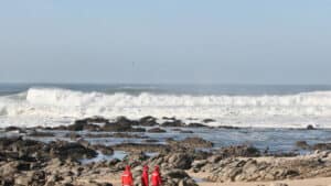 Retirado corpo do mar em praia na Póvoa de Varzim&nbsp;