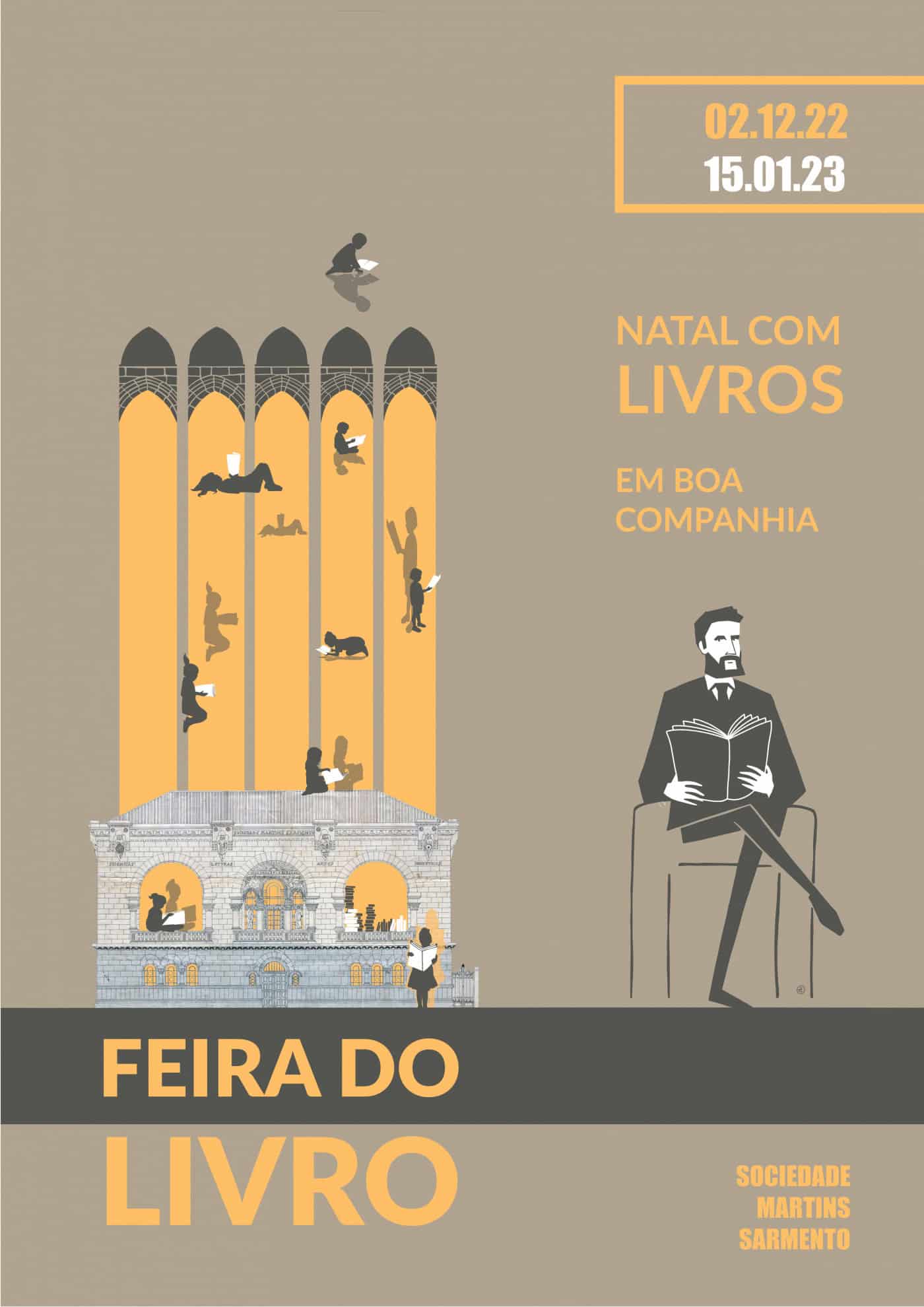 Sociedade Martins Sarmento promove Feira do Livro até 15 de janeiro