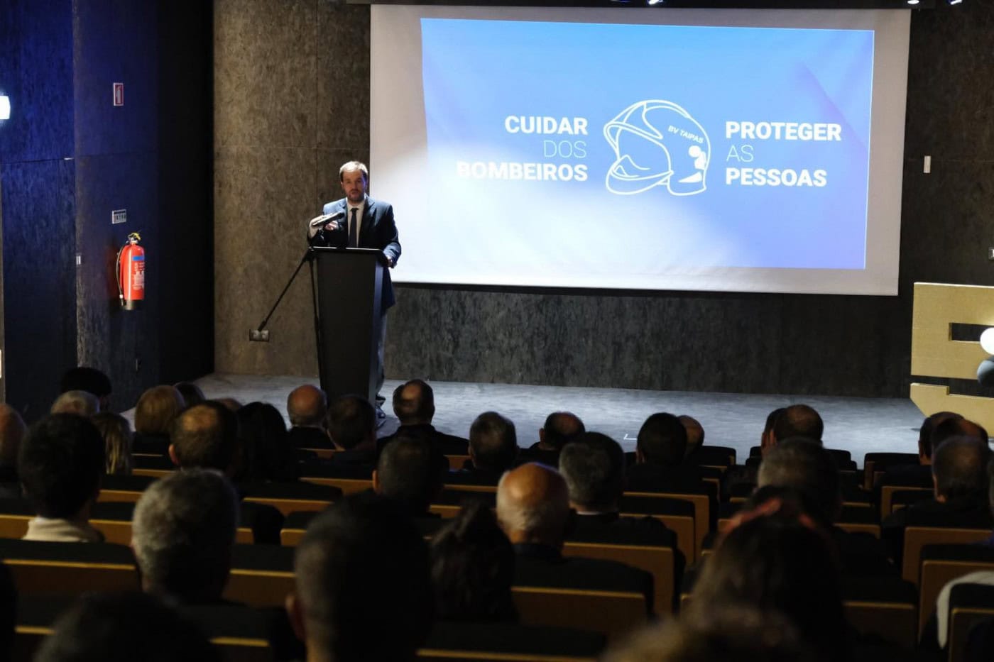 Luís Soares eleito presidente dos Bombeiros de Caldas das Taipas