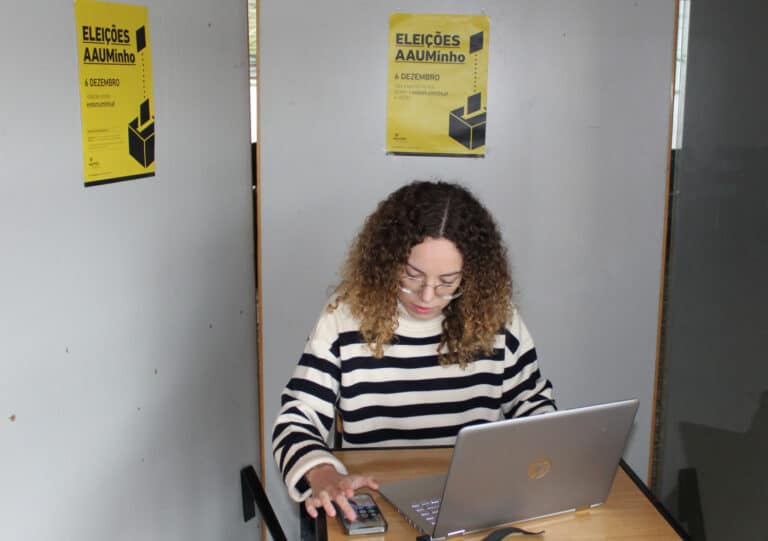Candidata à Direção da AAUMinho, Margarida Isaías, já votou