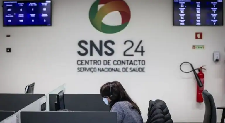 SNS24 atendeu em novembro 194 mil chamadas e encaminhou 56 mil doentes para urgências&nbsp;