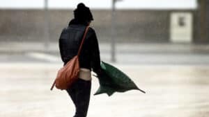 Braga sob aviso laranja devido a chuva forte na manhã de domingo