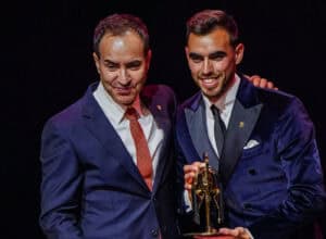 SCB atribui Gverreiro de Ouro a Ricardo Horta e Treinador do ano a Carlos Carvalhal