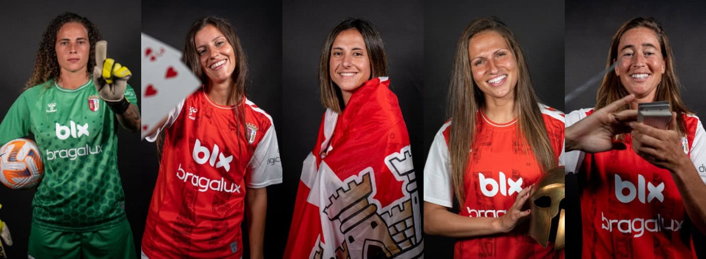 Cinco jogadoras do SC Braga chamadas à Seleção para o play-off de acesso ao Mundial'23