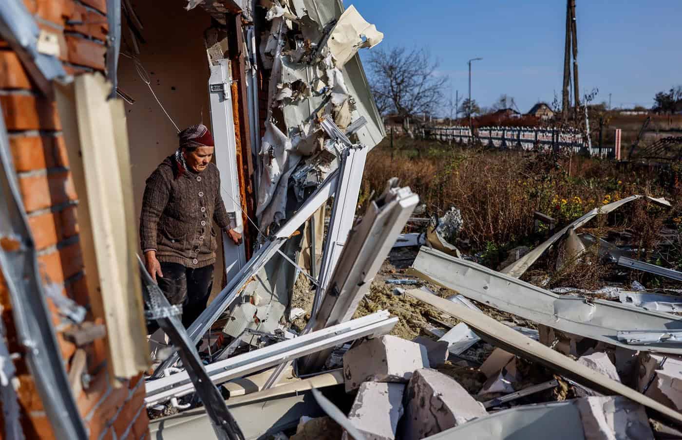 Quase 150 mil famílias sem eletricidade após ataque russo na Ucrânia