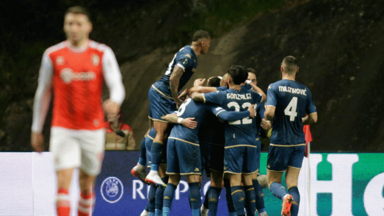 SC Braga goleado em casa pela Fiorentina