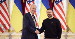 Joe Biden faz visita surpresa à Ucrânia e já se encontrou com Zelensky&nbsp;