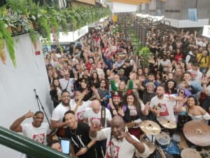 Mercado de Braga foi pequeno para o Carnaval do Bloco Minho de Janeiro