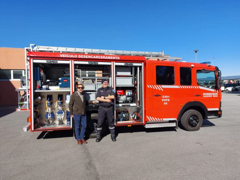 Sapadores de Braga já contam com viatura de desencarceramento pesado