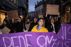 Marcha do Dia da Mulher em Braga não esquece casos de assédio na UMinho