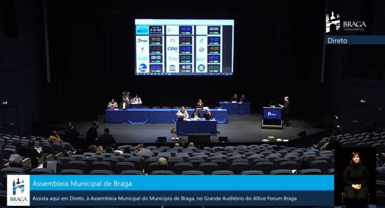 Desagregação de seis Uniões de Freguesias de Braga passam na Assembleia Municipal