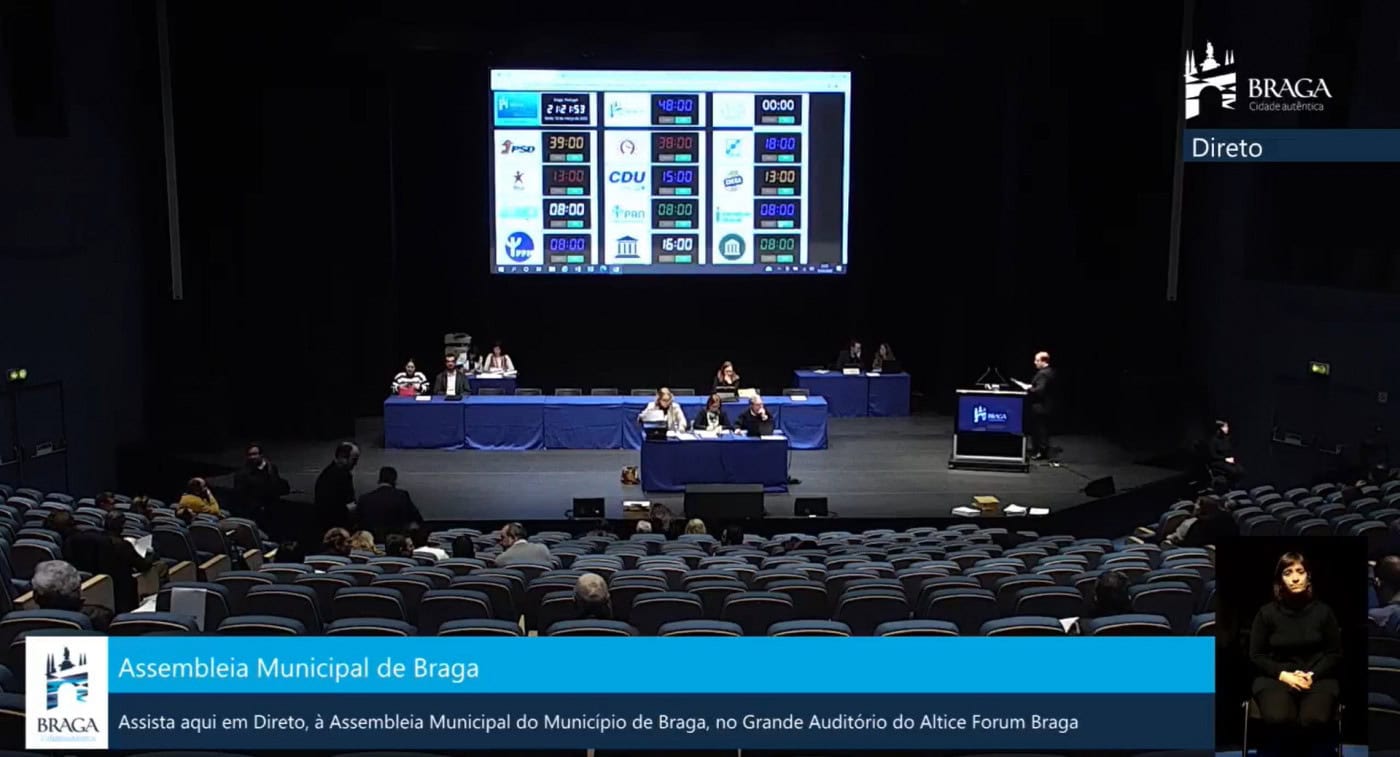 Desagregação de seis Uniões de Freguesias de Braga passam na Assembleia Municipal