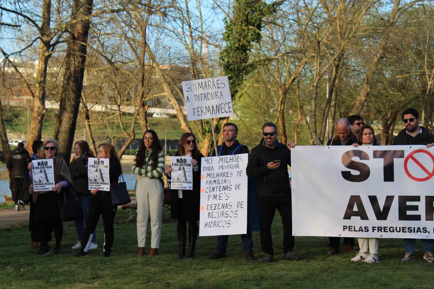 "Não à Via do Avepark". Vimaranenses exigem ser ouvidos pela CMG