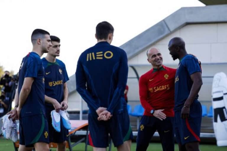 Portugal realiza segundo treino com vista ao arranque da qualificação do Euro2024