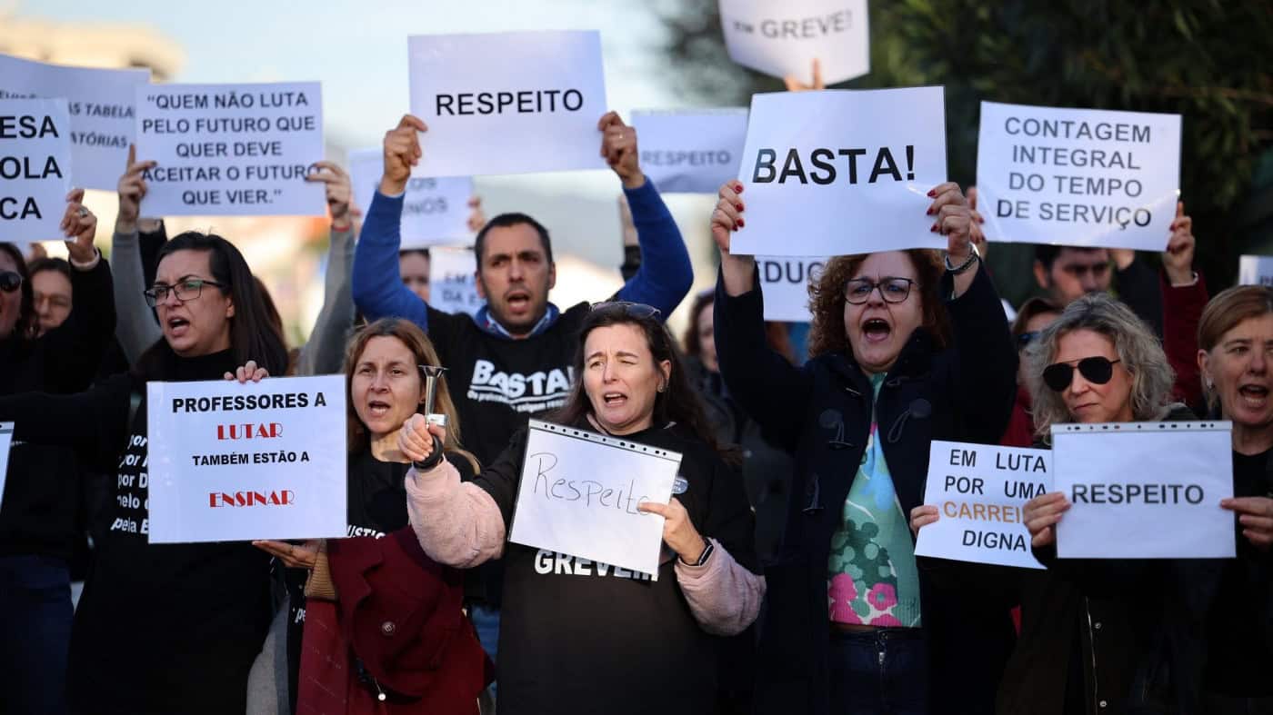 Nova greve de professores arranca esta segunda-feira&nbsp;