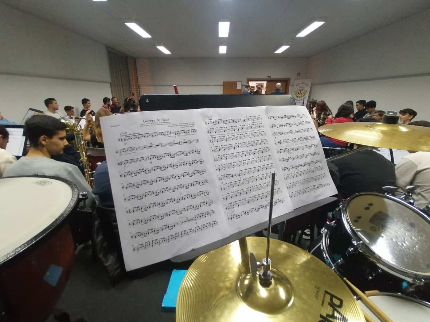 Música de Variações interpetada por uma banda filarmónica pela primeira vez
