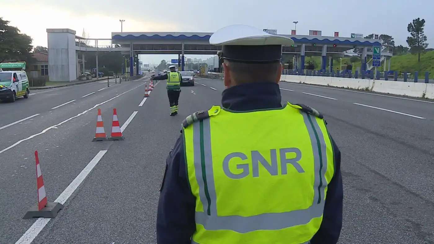 Treze mortos nas estradas nos três primeiros dias da operação Páscoa da GNR