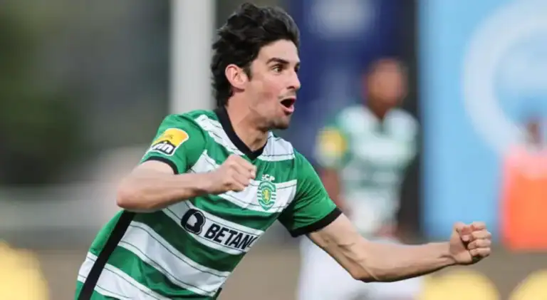 Trincão marca três golos na vitória sofrida do Sporting com Casa Pia&nbsp;
