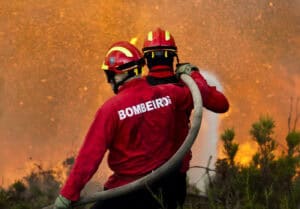 Bombeiros voluntários envolvidos no combate aumentados para 64 euros por dia&nbsp;