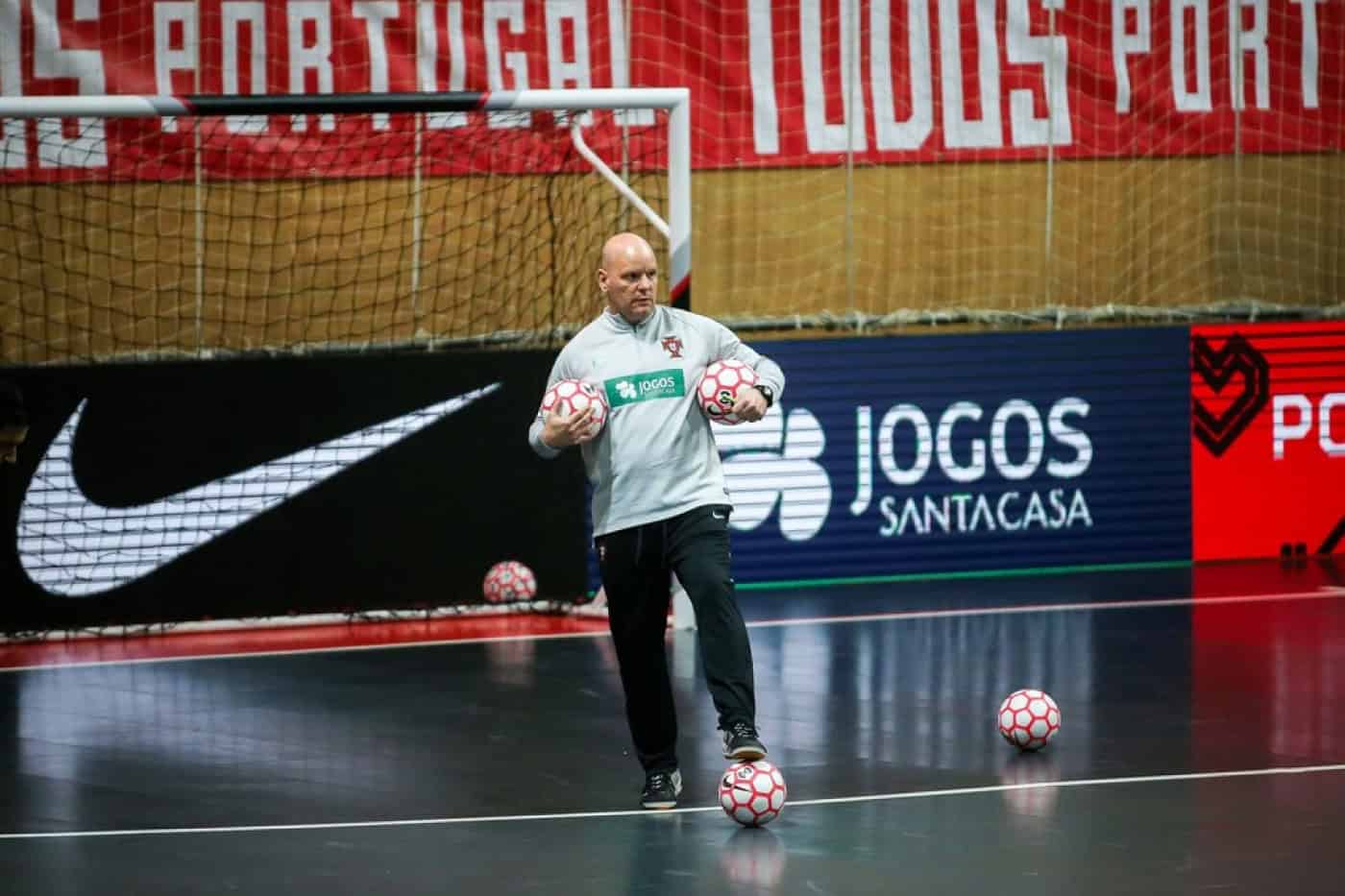 Jorge Braz espera Itália a "competir ao máximo" nos particulares de futsal