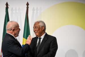 Costa diz a Lula que Portugal quer ser o "ponta de lança" do Brasil&nbsp;