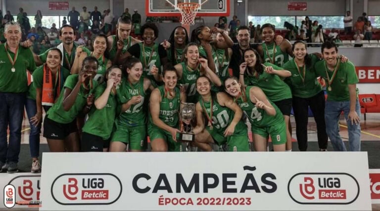 GDESSA bate Benfica e sagra-se campeão feminino de basquetebol