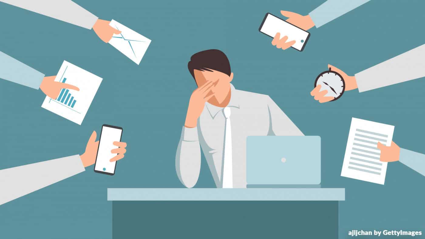 Cerca de 80% dos trabalhadores tem pelo menos um sintoma de burnout&nbsp;