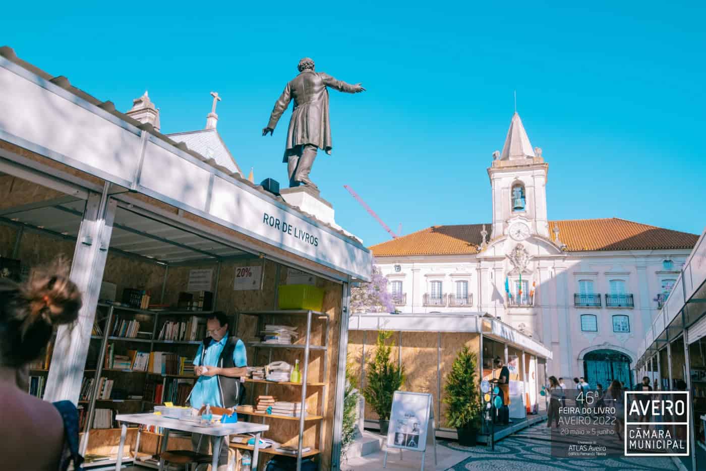 Feira do Livro de Aveiro conta com 150 editoras e sete livreiros