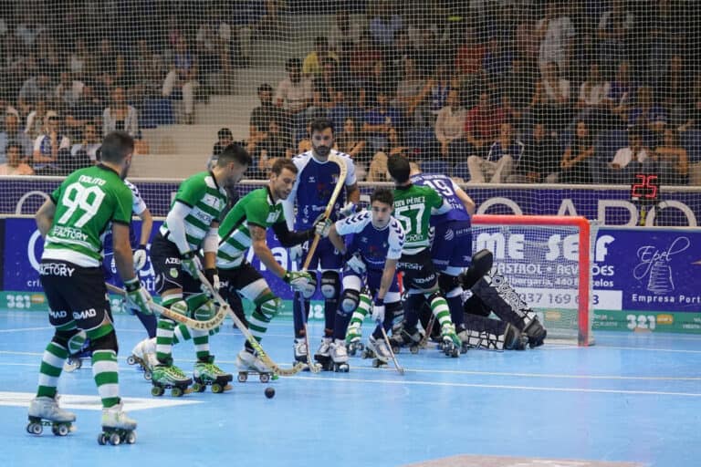 Óquei de Barcelos perde com o Sporting e está afastado da final do play-off do campeonato