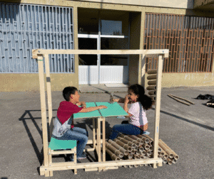 Bairro da Emboladoura tem novo espaço de convívio idealizado pelas crianças