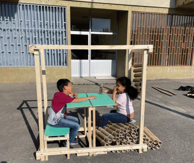 Bairro da Emboladoura tem novo espaço de convívio idealizado pelas crianças