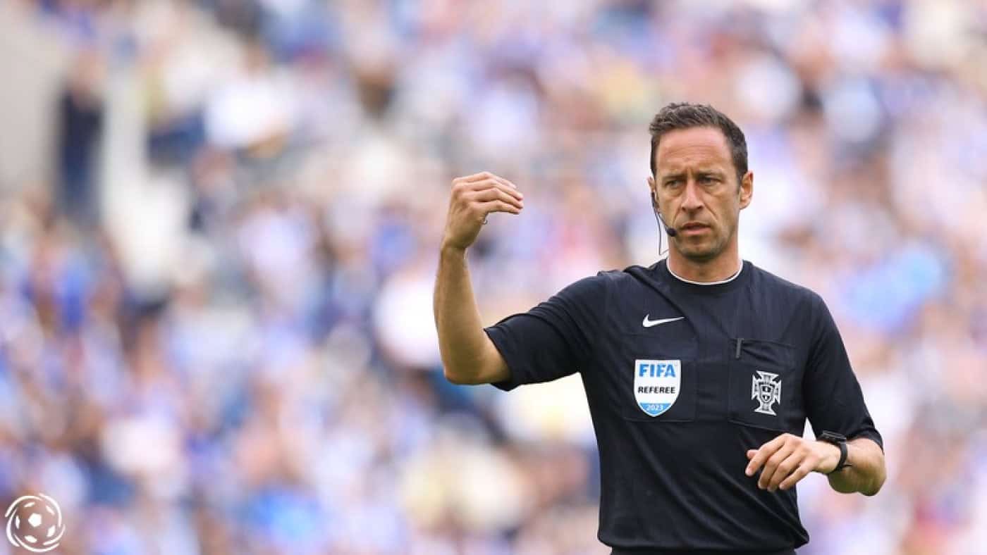 Artur Soares Dias foi o melhor árbitro português de futebol de 2022/23