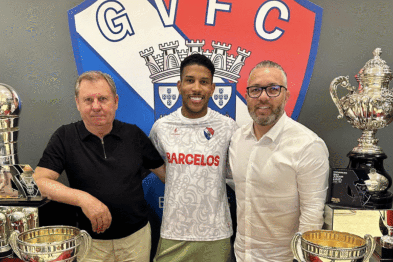 Do Grêmio para o Gil Vicente. Thomás Luciano é reforço da defesa gilista