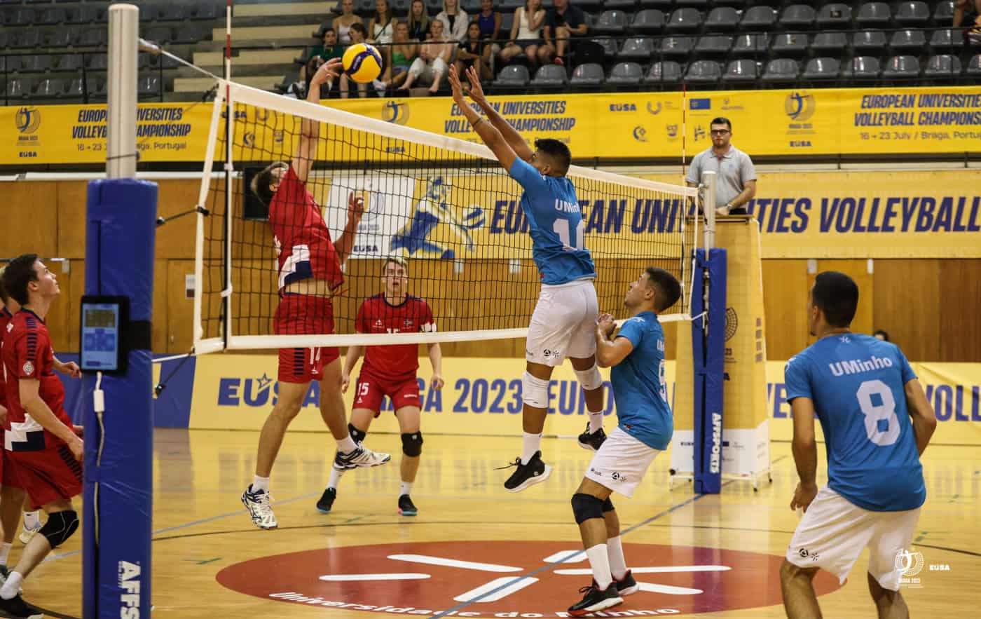 Europeu Universitário. Equipa masculina da UMinho também perde