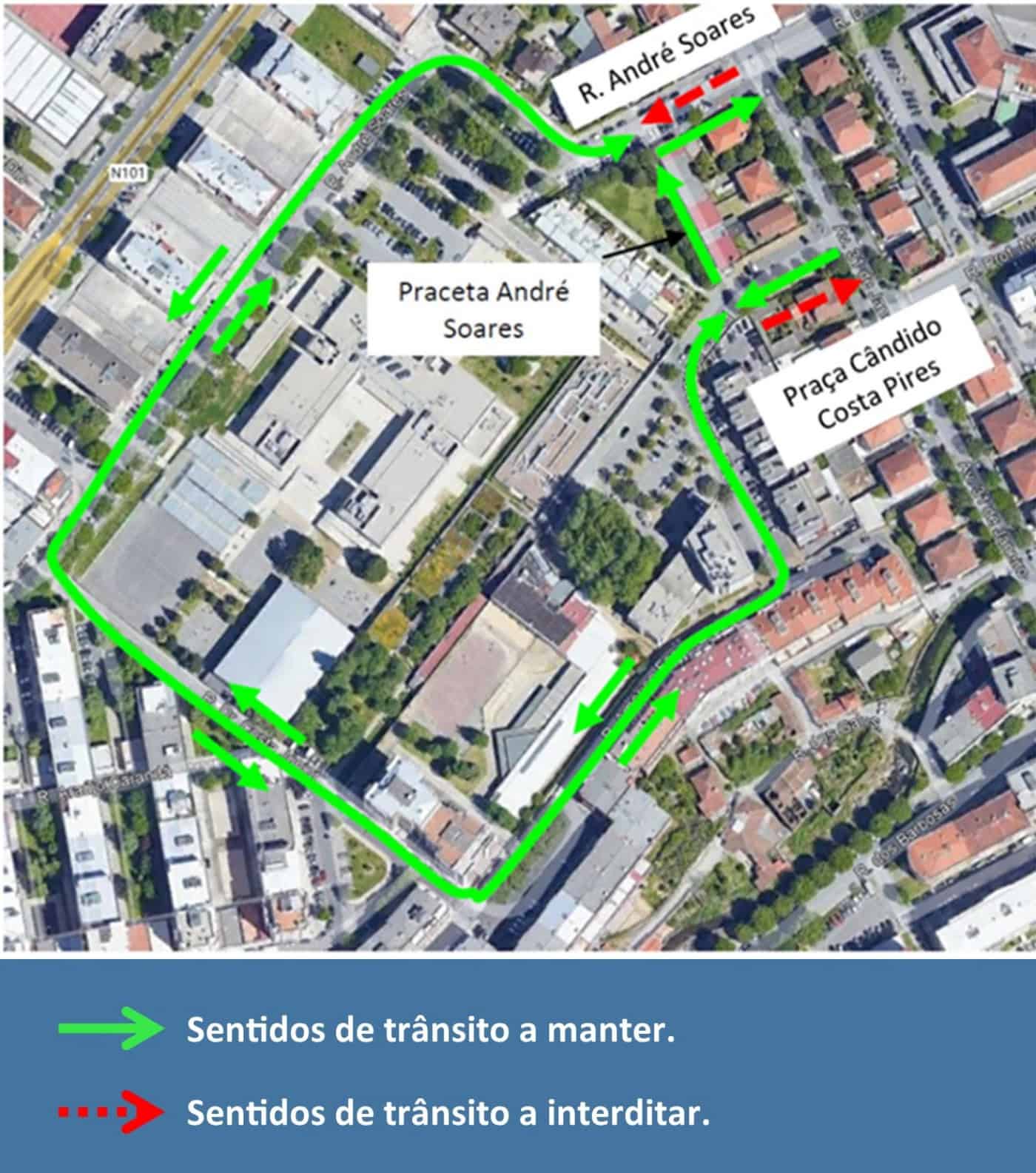 Atenção. Novos condicionamentos de trânsito na Avenida da Liberdade