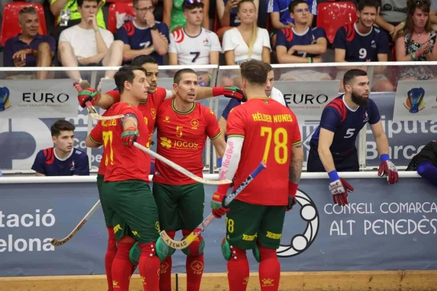 Portugal apura-se para a final do Europeu de hóquei em patins