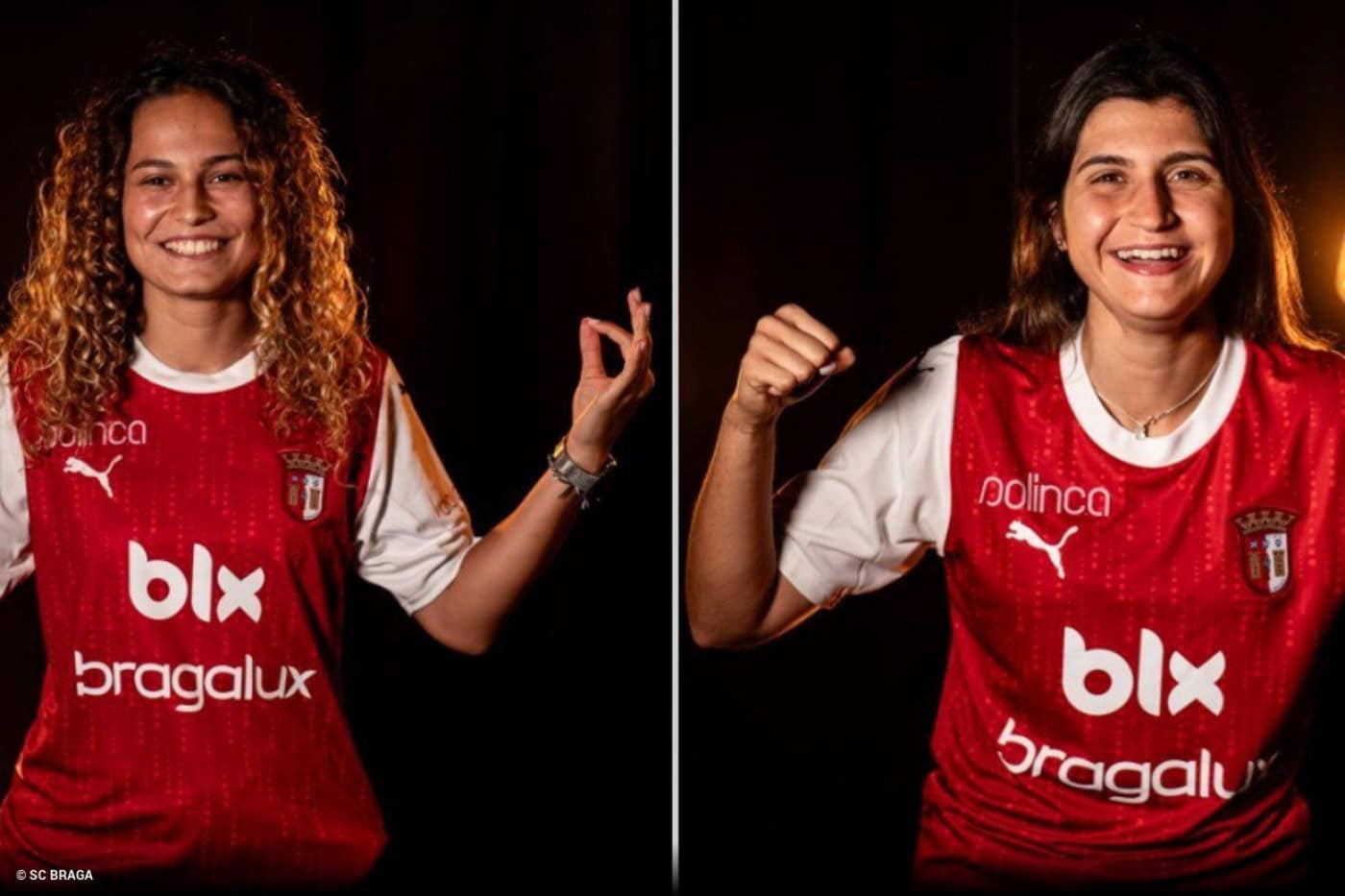 Carolina Rocha e Ana Carolina Ferreira reforçam SC Braga