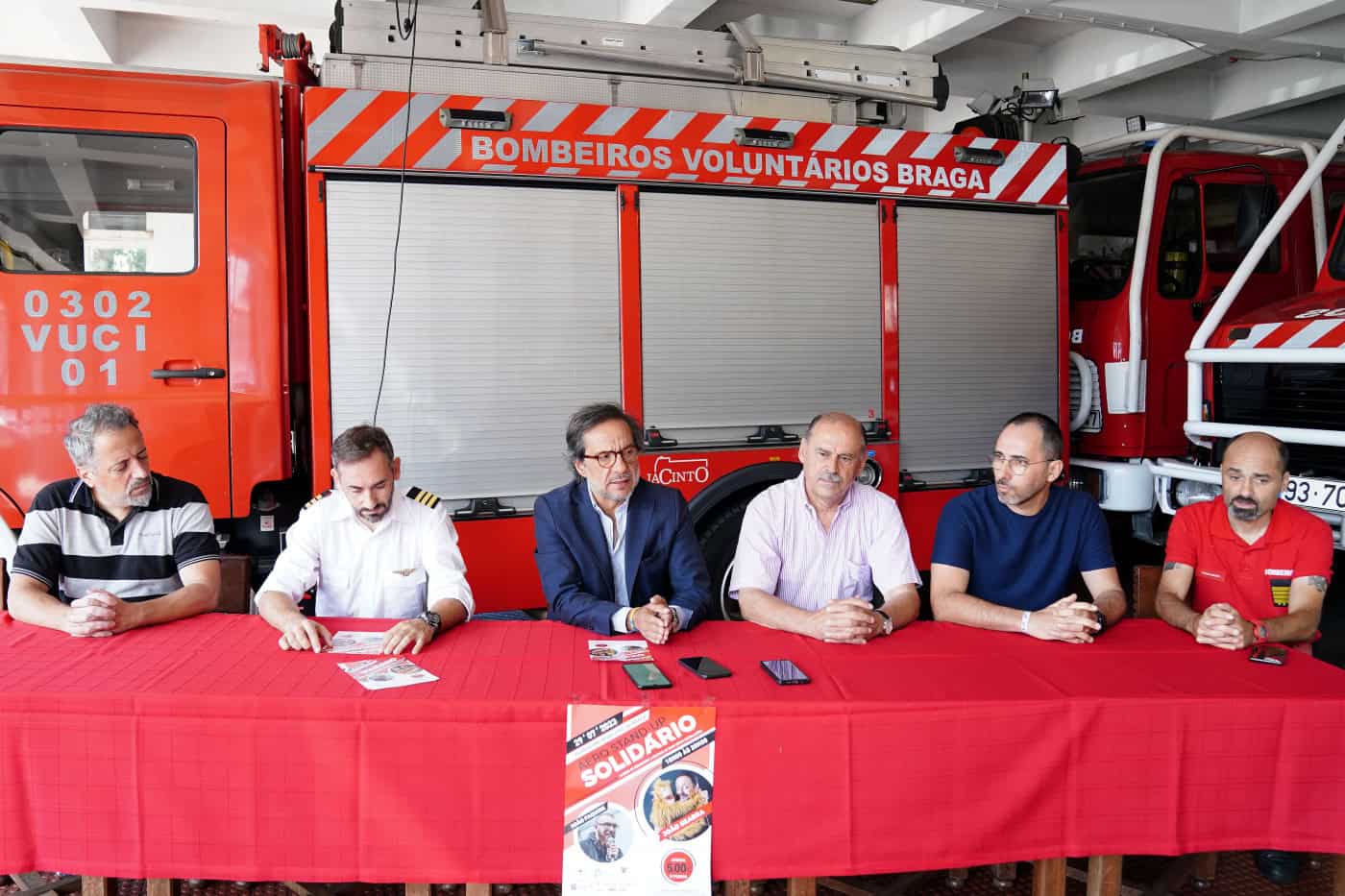 Aero Clube de Braga realiza espetáculo de comédia para ajudar Bombeiros Voluntários