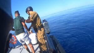 Polícia Marítima interceta embarcações com migrantes no mar Mediterrâneo&nbsp;