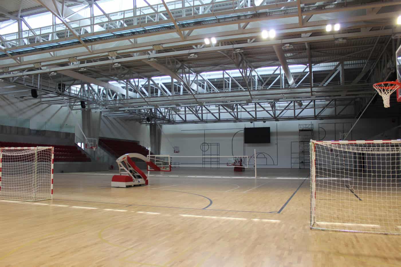 Da Sala Vermelha ao pavilhão: segunda fase da Cidade Desportiva está quase pronta