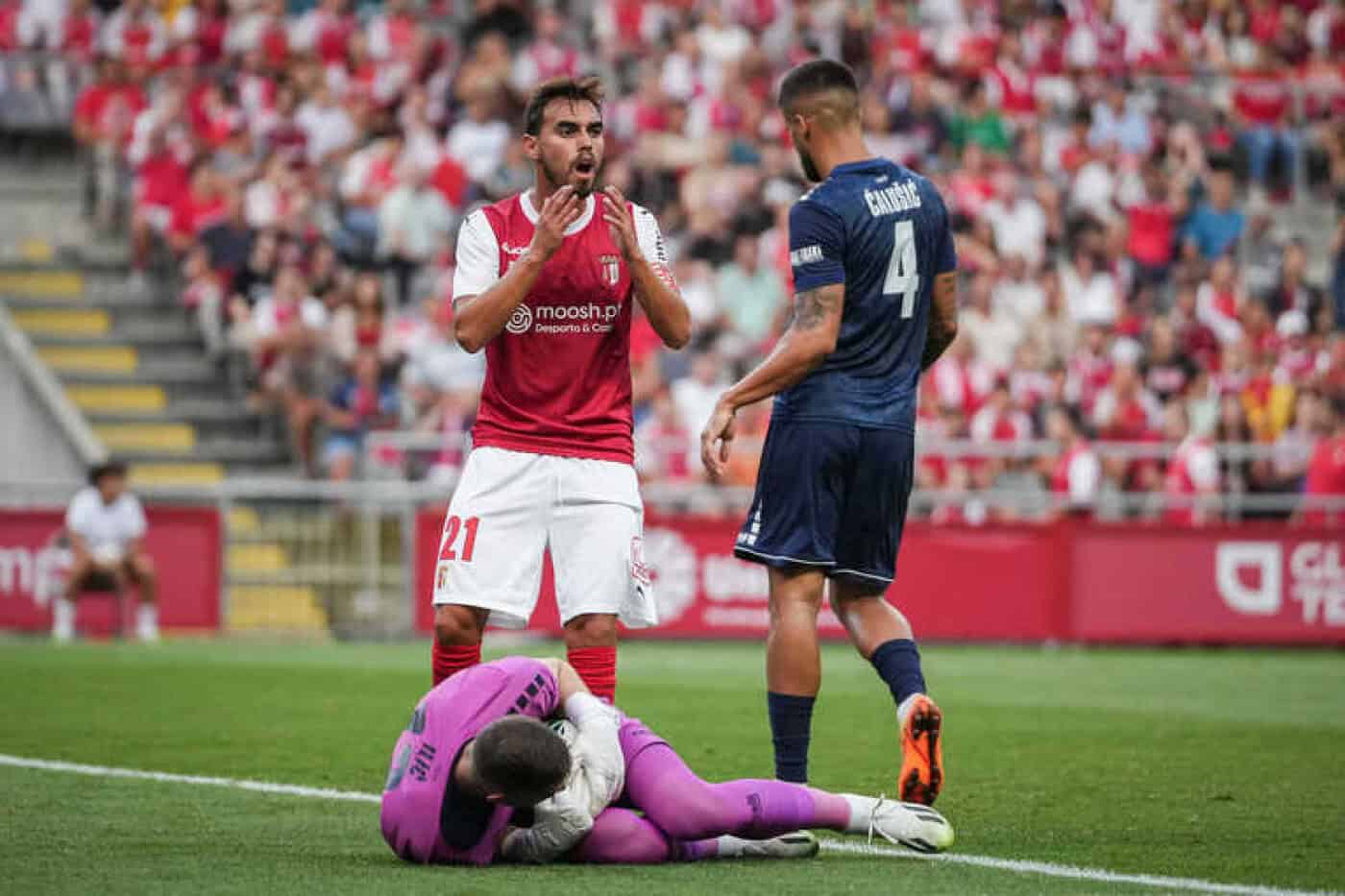 SCB com entrada em falso na I Liga