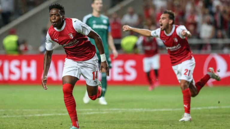 Sporting de Braga vence Panathinaikos na primeira mão do play-off da ‘Champions’&nbsp;