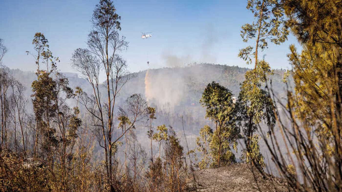 Braga é um dos 90 concelhos que apresenta perigo máximo de incêndio