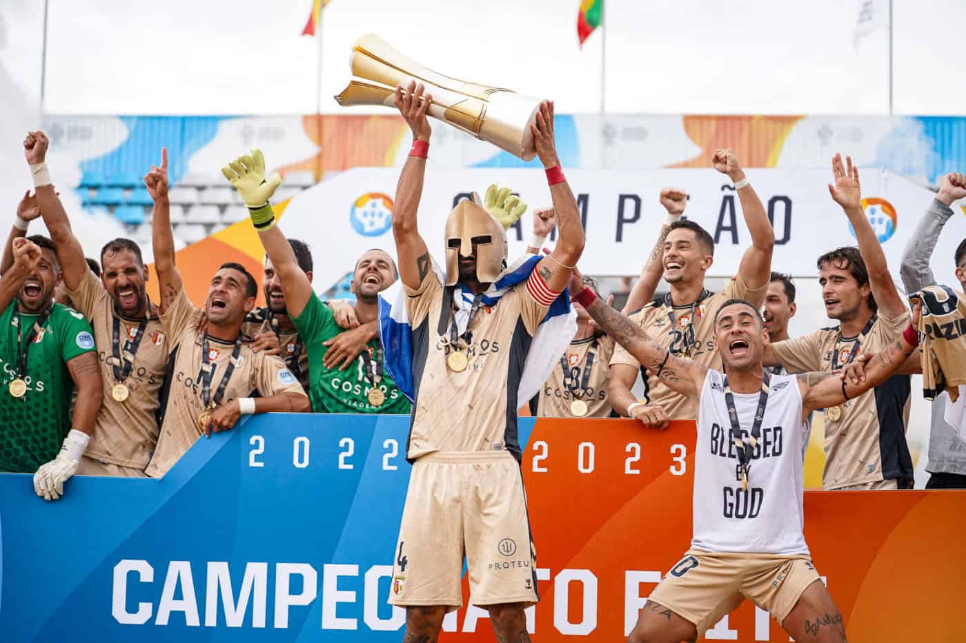 SC Braga sagra-se tricampeão nacional de futebol de praia