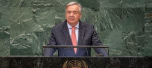 Guterres lamenta "veneno da guerra" no Dia Internacional da Paz&nbsp;