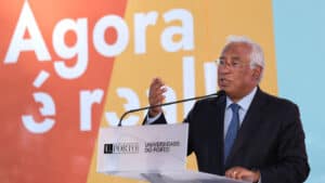Costa diz que "dê por onde der" alojamento para estudantes tem que duplicar até 2026&nbsp;