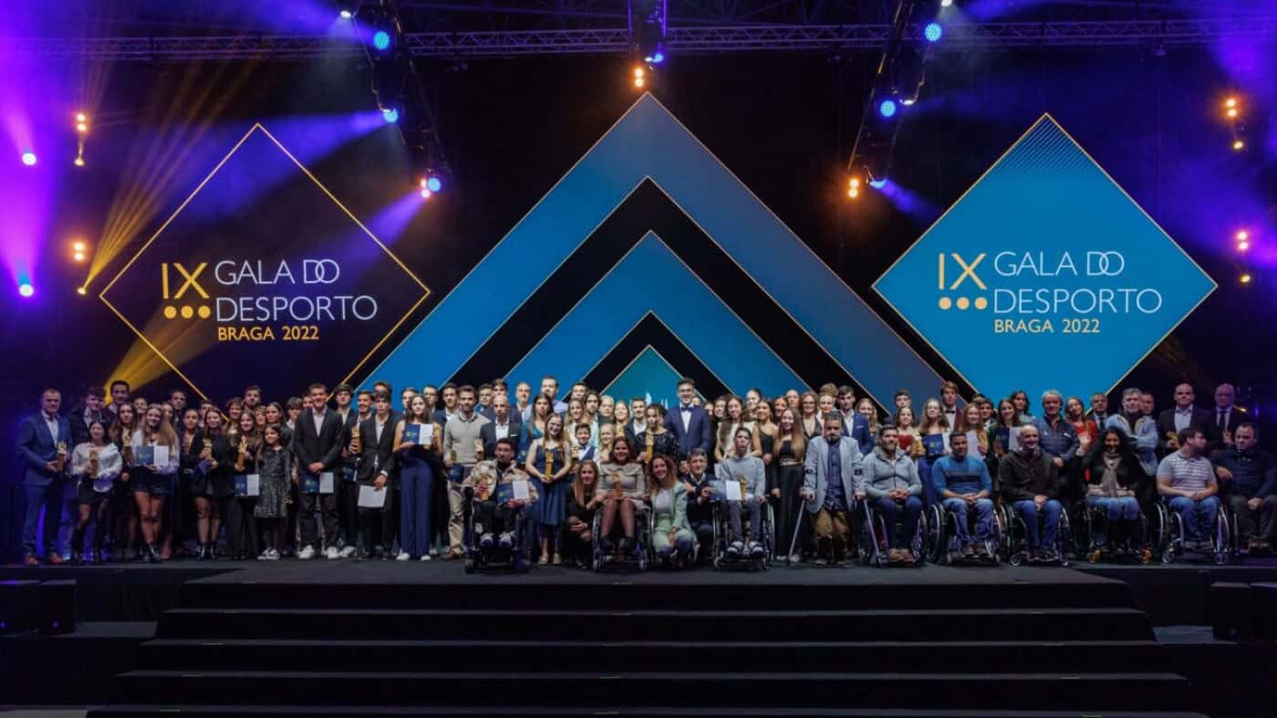 Gala do Desporto de Braga premeia agentes desportivos
